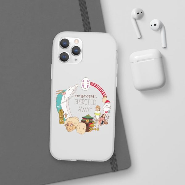 Spirited Away Sen To Chihiro No Kamikakushi - Spirited Away Compilation Characters iPhone Cases-Accessories, Phone Case, Spirited Away, Spirited Away Sen To Chihiro No Kamikakushi