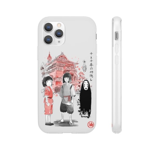 Soot Balls In Spirited Away - Spirited Away – Sen and Friends by the Bathhouse iPhone Cases-Accessories, Phone Case, Soot Balls In Spirited Away, Spirited Away