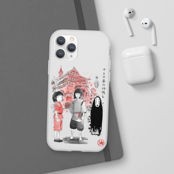 Soot Balls In Spirited Away - Spirited Away – Sen and Friends by the Bathhouse iPhone Cases-Accessories, Phone Case, Soot Balls In Spirited Away, Spirited Away