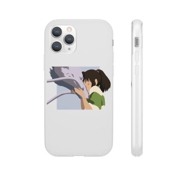 Miyazakis Spirited Away - Spirited Away Haku and Chihiro Graphic iPhone Cases-Accessories, Dust Sprites Spirited Away, Miyazakis Spirited Away, Phone Case, Spirited Away, Spirited Away Live Action