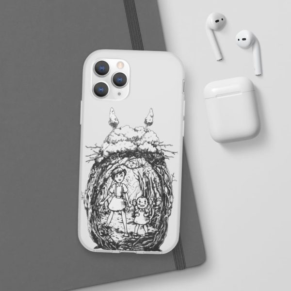 What Animal Is Totoro - My Neighbor Totoro – Mei and Sastuki in the Forest iPhone Cases-Accessories, My Neighbor Totoro, Phone Case, What Animal Is Totoro