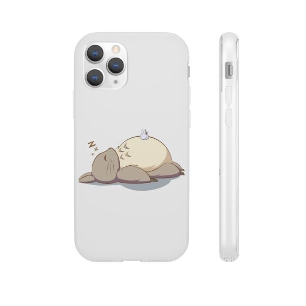 Satsuki Totoro - Sleeping Totoro iPhone Cases-Accessories, My Neighbor Totoro, Phone Case, Satsuki Totoro