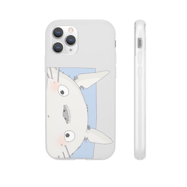 Totoro Catbus - Totoro Cute Face iPhone Cases-Accessories, My Neighbor Totoro, Phone Case, Totoro Catbus