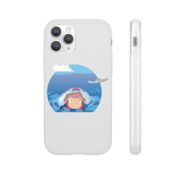 Ponyo Background - Ponyo in her first trip iPhone Cases-Accessories, Phone Case, ponyo, Ponyo Background