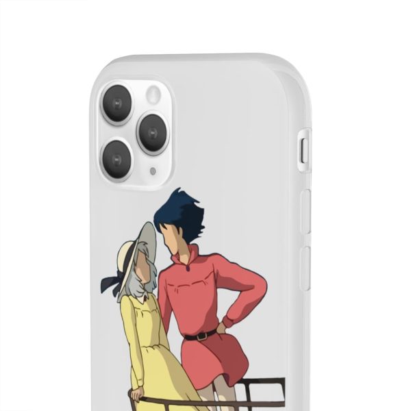 Sheet Music Howl's Moving Castle - Howl’s Moving Castle – Sophie and Howl Gazing at Each other iPhone Cases-Accessories, Howl's Moving Castle, Phone Case, Sheet Music Howl's Moving Castle