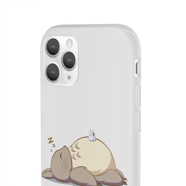 Satsuki Totoro - Sleeping Totoro iPhone Cases-Accessories, My Neighbor Totoro, Phone Case, Satsuki Totoro