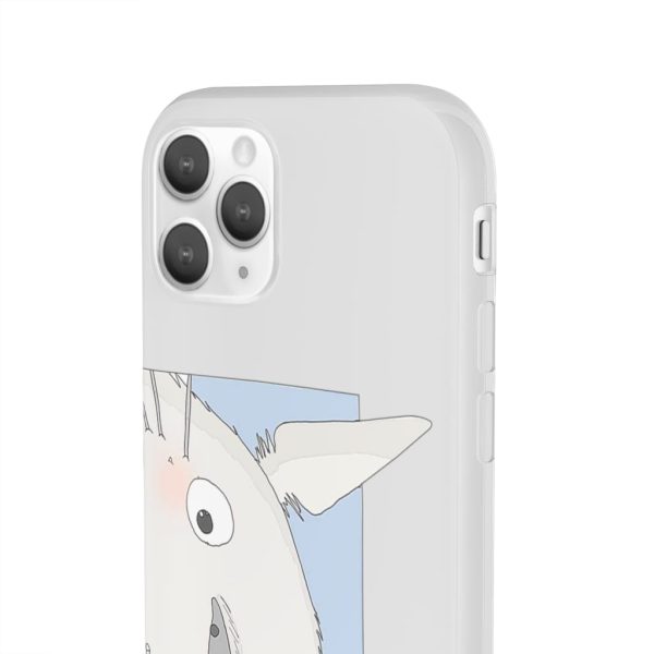 Totoro Catbus - Totoro Cute Face iPhone Cases-Accessories, My Neighbor Totoro, Phone Case, Totoro Catbus