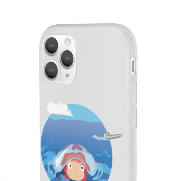 Ponyo Background - Ponyo in her first trip iPhone Cases-Accessories, Phone Case, ponyo, Ponyo Background