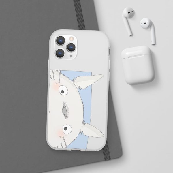 Totoro Catbus - Totoro Cute Face iPhone Cases-Accessories, My Neighbor Totoro, Phone Case, Totoro Catbus