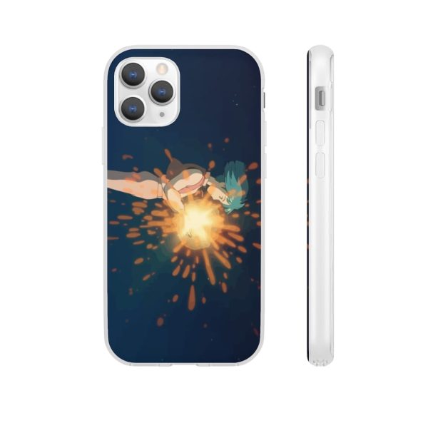 Howl's Moving Castle Howl - Howl’s Moving Castle – Howl meets Calcifer iPhone Cases-Accessories, Howl's Moving Castle, Howl's Moving Castle Howl, Phone Case