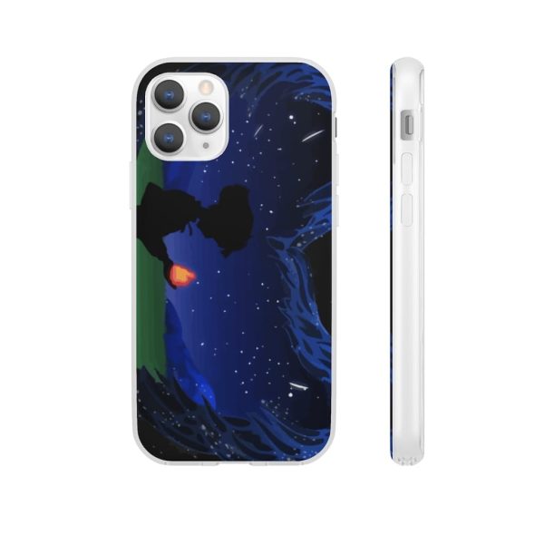 Howl's Moving Castle Characters - Howl’s Moving Castle – Howl meets Calcifer Classic iPhone Cases-Accessories, Howl's Moving Castle, Howl's Moving Castle Characters, Phone Case