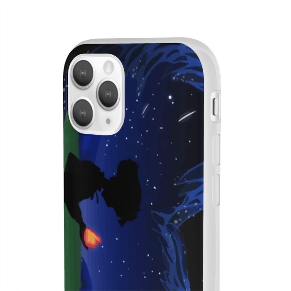 Howl's Moving Castle Characters - Howl’s Moving Castle – Howl meets Calcifer Classic iPhone Cases-Accessories, Howl's Moving Castle, Howl's Moving Castle Characters, Phone Case