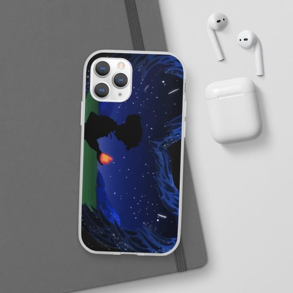 Howl's Moving Castle Characters - Howl’s Moving Castle – Howl meets Calcifer Classic iPhone Cases-Accessories, Howl's Moving Castle, Howl's Moving Castle Characters, Phone Case