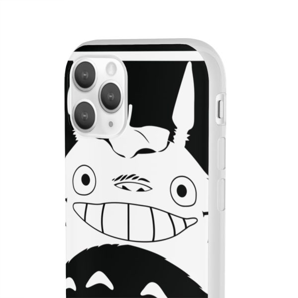 Totoro Japanese Restaurant - Smiling Totoro iPhone Cases-Accessories, My Neighbor Totoro, Phone Case, Totoro Japanese Restaurant