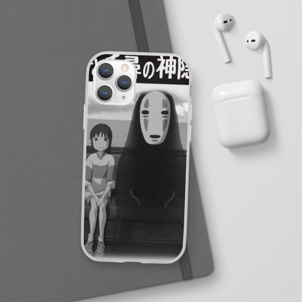 Like Spirited Away - Spirited Away – Chihiro and No Face on the Train iPhone Cases-Accessories, kaonashi, Like Spirited Away, no face, Phone Case, Spirited Away