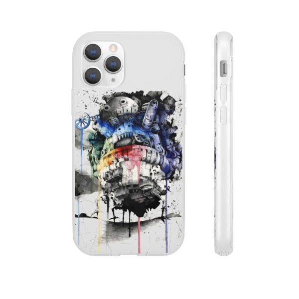 Howl's Moving Castle Calcifer - Howl’s Moving Castle Impressionism iPhone Cases-Accessories, Howl's Moving Castle, Howl's Moving Castle Calcifer, Phone Case