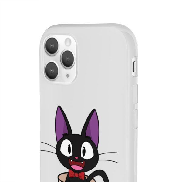 Figures Set Ghibli Ga Ippai Yubin Ningyou Kiki's Delivery Service - Jiji in the Cat Cup iPhone Cases-Accessories, Figures Set Ghibli Ga Ippai Yubin Ningyou Kiki's Delivery Service, Kiki's Delivery Service, Phone Case