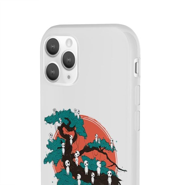 Anime Film Princess Mononoke - Tree Spirits by the Red Moon iPhone Cases-Accessories, Anime Film Princess Mononoke, Phone Case, princess mononoke