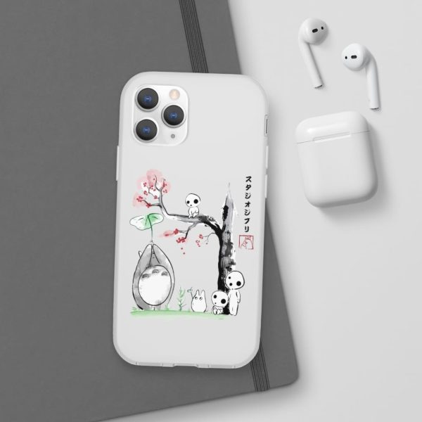 Stuffed Totoro - Totoro and the Tree Spirits iPhone Cases-Accessories, My Neighbor Totoro, Phone Case, Stuffed Totoro