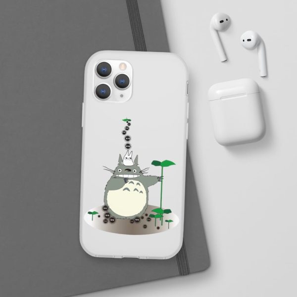 My Totoro - Totoro and the Sootballs iPhone Cases-Accessories, My Neighbor Totoro, My Totoro, Phone Case