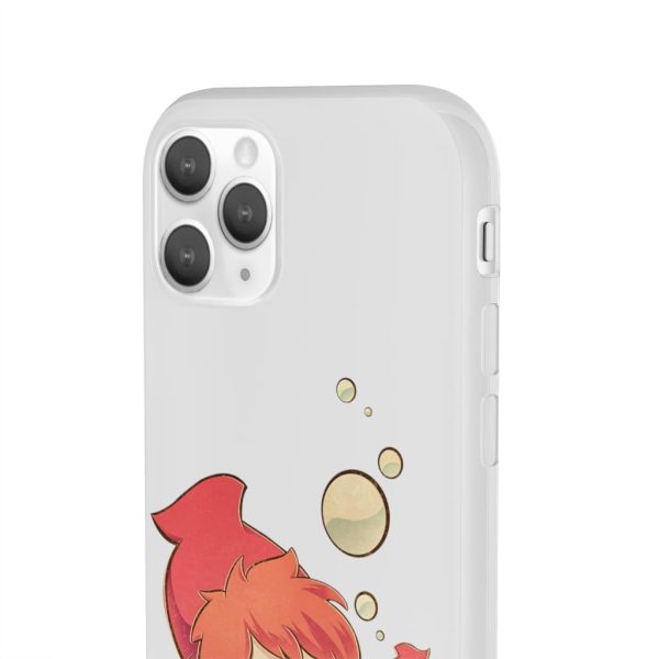 Studio Ghibli Icons Ponyo - Ponyo Chibi iPhone Cases-Accessories, Phone Case, ponyo, Studio Ghibli Icons Ponyo