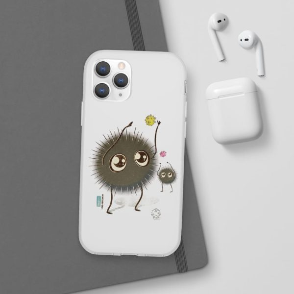 Spirited Away Review - Spirited Away – Soot Spirit Chibi iPhone Cases-Accessories, Phone Case, Spirited Away, Spirited Away Review