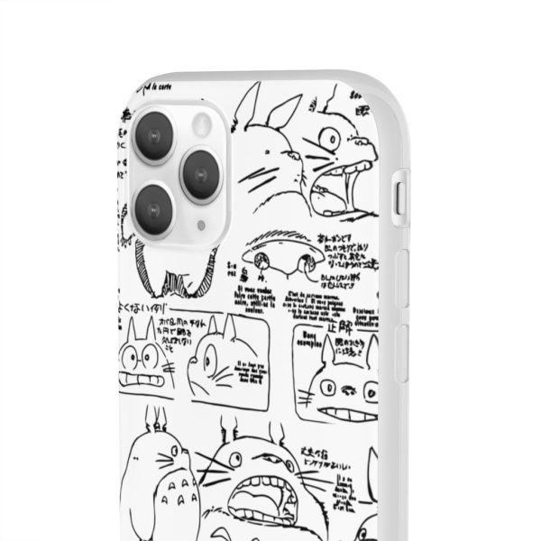 Mi Vecino Totoro - Totoro Original Character Sketch iPhone Cases-Accessories, Mi Vecino Totoro, My Neighbor Totoro, Phone Case