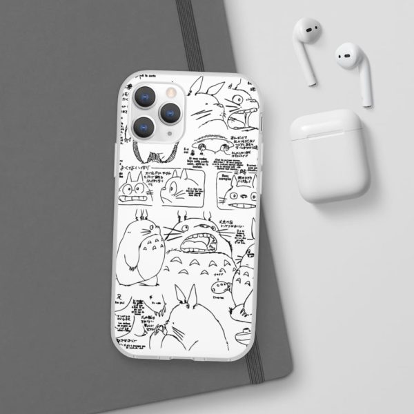 Mi Vecino Totoro - Totoro Original Character Sketch iPhone Cases-Accessories, Mi Vecino Totoro, My Neighbor Totoro, Phone Case