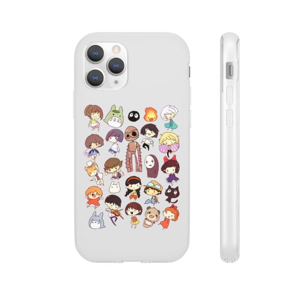 Ghibli Movie Characters Cute Chibi Collection iPhone Cases-Accessories, Phone Case