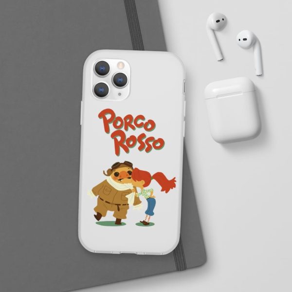 Porco Rosso – The Kiss iPhone Cases-Accessories, Phone Case, porco rosso