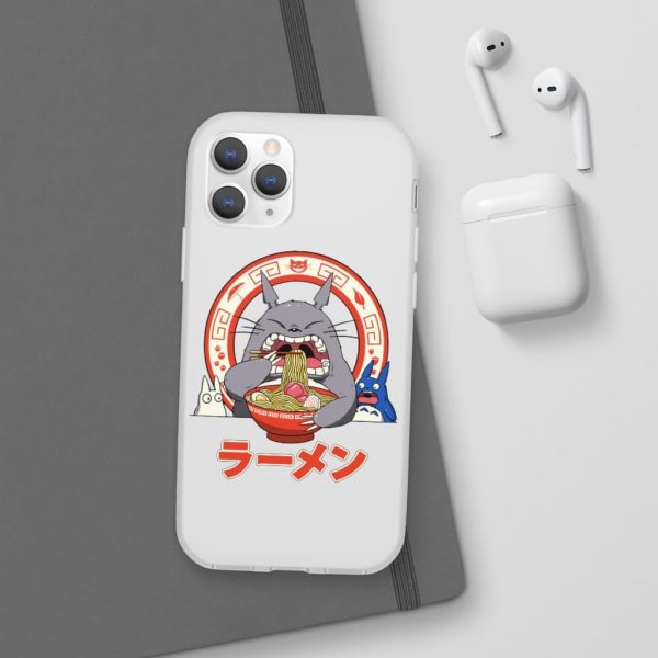 Totoro Backpack - Totoro Ramen iPhone Cases-Accessories, My Neighbor Totoro, Phone Case, Totoro Backpack