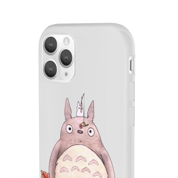 Totoro Drawing - Totoro – flower fishing iPhone Cases-Accessories, My Neighbor Totoro, Phone Case, Totoro Drawing