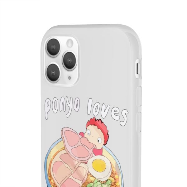 Ponyo Meaning - Ponyo Loves Ham iPhone Cases-Accessories, ponyo, Ponyo Meaning