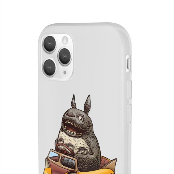 My Neighbor Totoro Cat Bus - Totoro driving Catbus iPhone Cases-Accessories, My Neighbor Totoro, My Neighbor Totoro Cat Bus, Phone Case