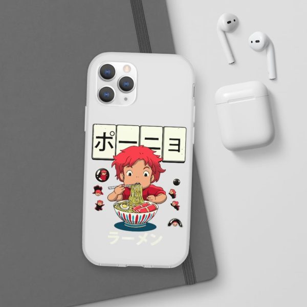 Ponyo - Ponyo very first Ramen iPhone Cases-Accessories, Phone Case, ponyo