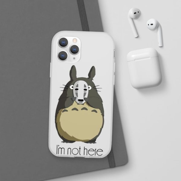 Studio Ghibli My Neighbor Totoro - Totoro I’m Not Here iPhone Cases-Accessories, My Neighbor Totoro, Phone Case, Studio Ghibli My Neighbor Totoro