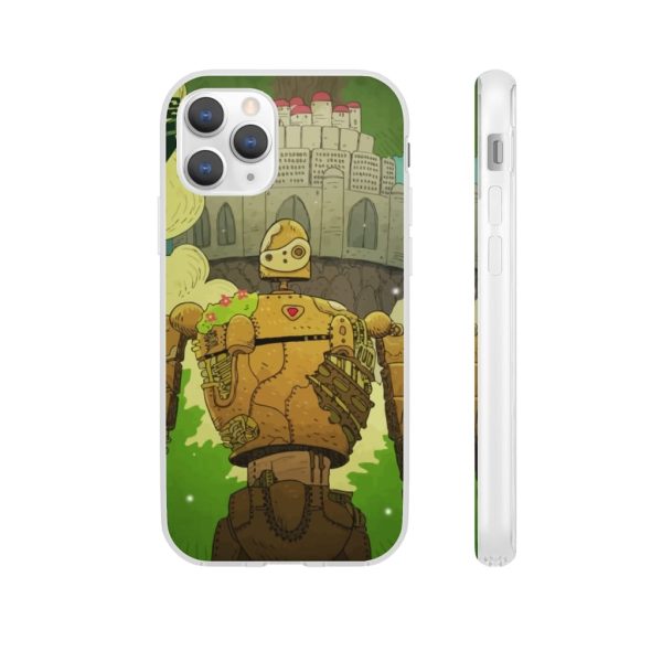 Laputa Castle In The Sky English Cast - Laputa Castle in the Sky Robot Warrior iPhone Cases-Accessories, Laputa Castle In The Sky English Cast, Laputa: Castle in the Sky, Phone Case