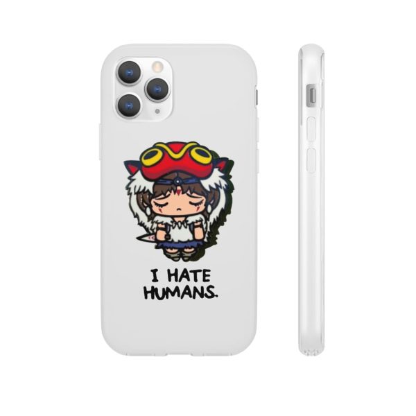 Princess Mononoke Showtimes - Princess Mononoke Chibi – I Hate Humans iPhone Cases-Accessories, Phone Case, princess mononoke, Princess Mononoke Showtimes