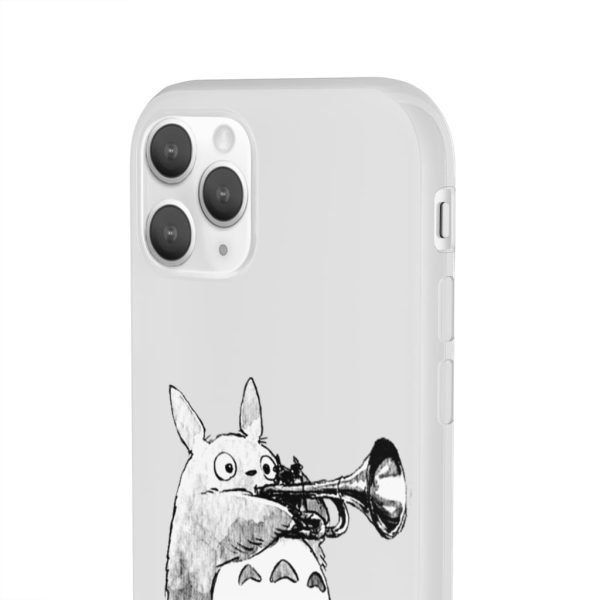 Mei My Neighbor Totoro - Totoro and the Trumpet iPhone Cases-Accessories, Mei My Neighbor Totoro, My Neighbor Totoro, Phone Case