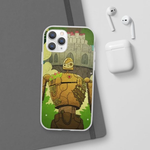 Laputa Castle In The Sky English Cast - Laputa Castle in the Sky Robot Warrior iPhone Cases-Accessories, Laputa Castle In The Sky English Cast, Laputa: Castle in the Sky, Phone Case