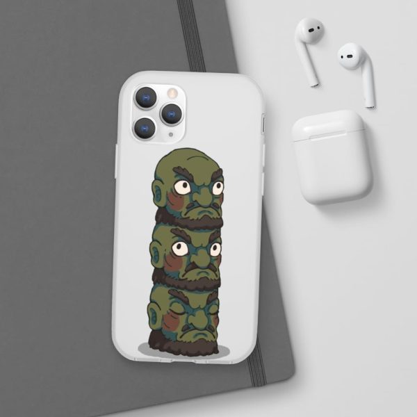 Spirited Away Showtimes - Spirited Away – Yubaba Kashira 3 Heads iPhone Cases-Accessories, Phone Case, Spirited Away, Spirited Away Showtimes