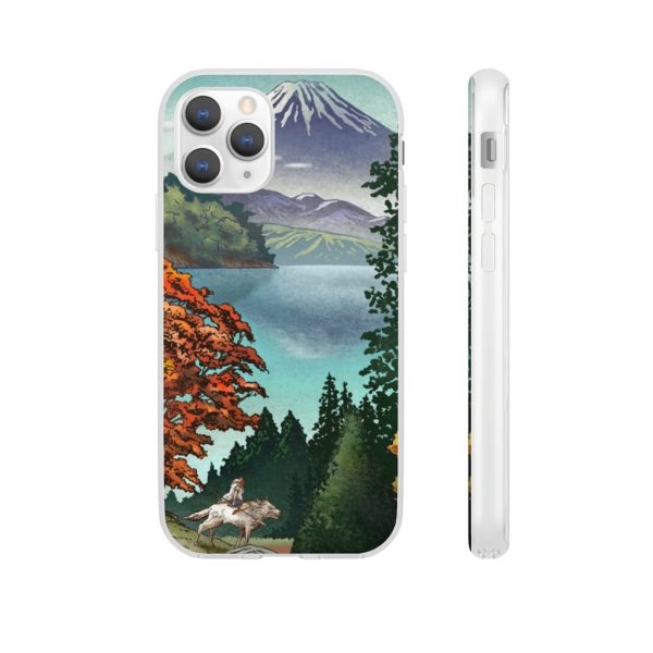 Watch Princess Mononoke - Princess Mononoke Landscape iPhone Cases-Accessories, Phone Case, princess mononoke, Watch Princess Mononoke