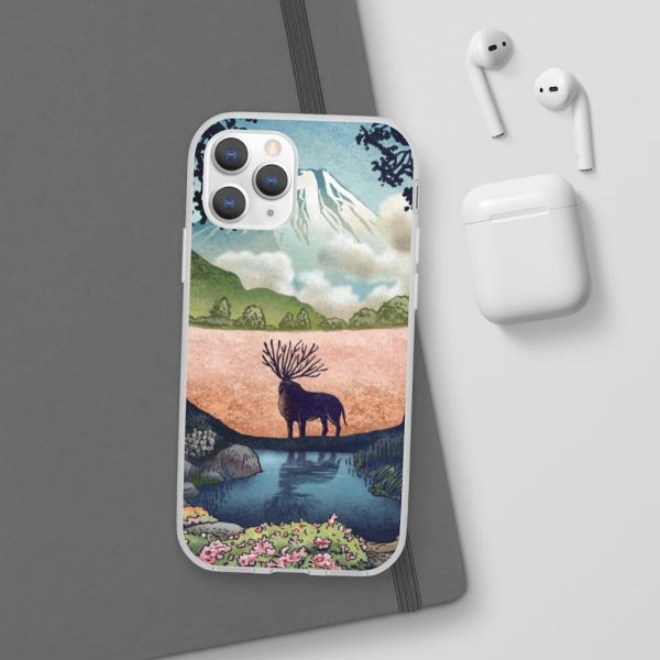 Princess Mononoke Princess - Princess Mononoke – Shishigami Day Time Landscape iPhone Cases-Accessories, Phone Case, princess mononoke, Princess Mononoke Princess