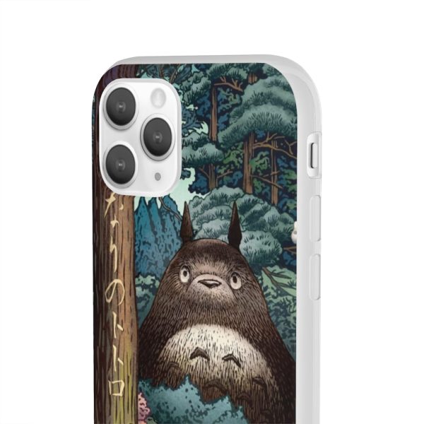 Blue Totoro - My Neighbor Totoro Forest Spirit iPhone Cases-Accessories, Blue Totoro, My Neighbor Totoro, Phone Case