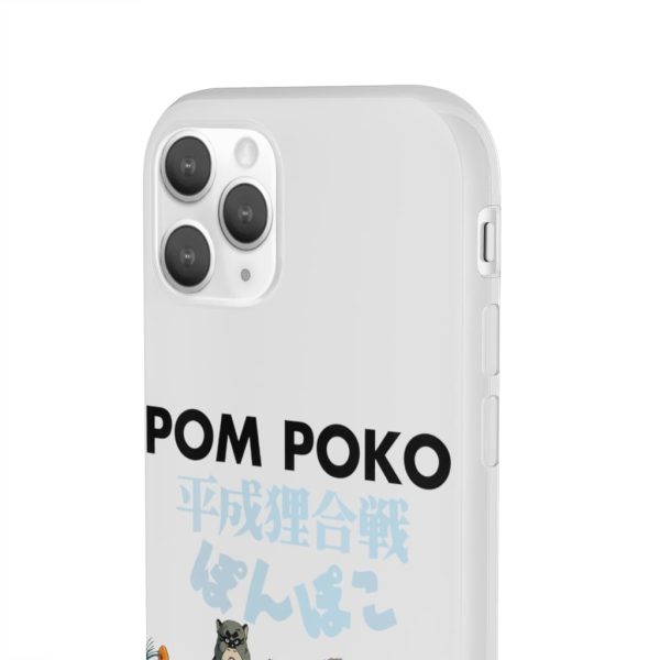 Pom Poko Poster Japanese iPhone Cases-Accessories, Phone Case, Pom Poko