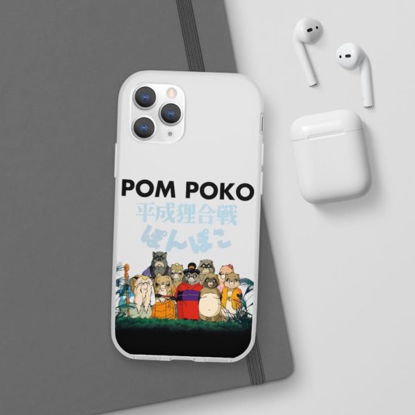 Pom Poko Poster Japanese iPhone Cases-Accessories, Phone Case, Pom Poko