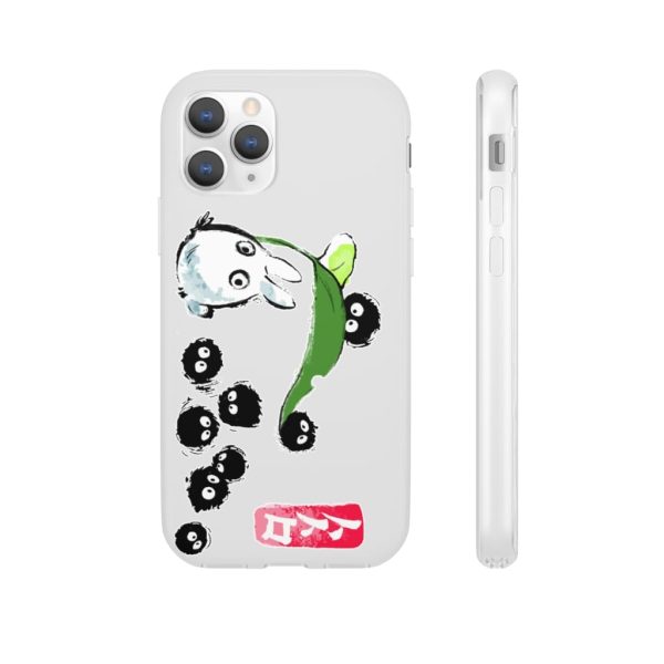 My Neighbor Totoro Satsuki - Mini Totoro and the Soot Balls iPhone Cases-Accessories, My Neighbor Totoro, My Neighbor Totoro Satsuki, Phone Case