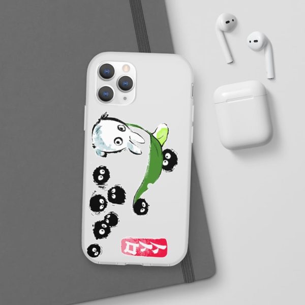 My Neighbor Totoro Satsuki - Mini Totoro and the Soot Balls iPhone Cases-Accessories, My Neighbor Totoro, My Neighbor Totoro Satsuki, Phone Case