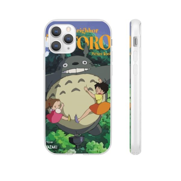 Tom Totoro Concrete Atlantic City - My Neighbor Totoro On The Tree iPhone Cases-Accessories, My Neighbor Totoro, Phone Case, Tom Totoro Concrete Atlantic City