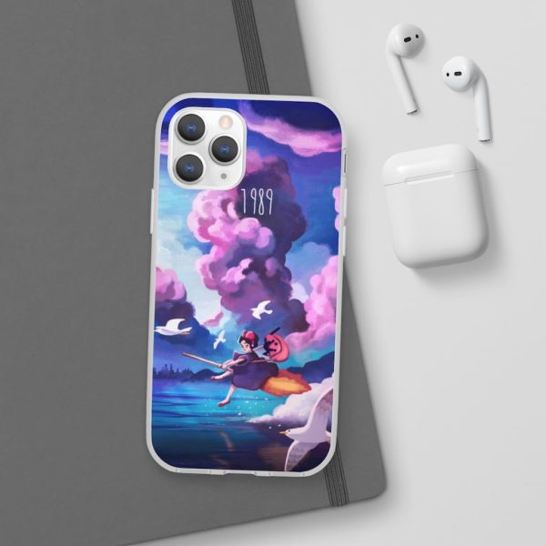 Movie Kiki's Delivery Service - Kiki’s Delivery service 1989 Illustration iPhone Cases-Accessories, Kiki's Delivery Service, Movie Kiki's Delivery Service, Phone Case